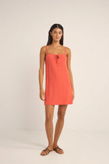 Robe Bord de Mer Rhythm - Coral