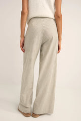 Pantalon Rhythm Valley Stripe Jambe Large - Ivy