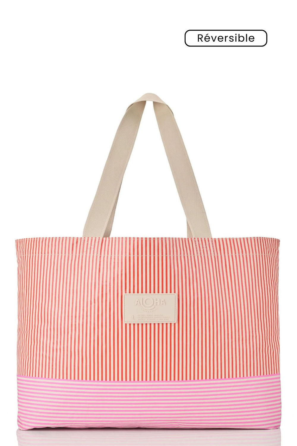 Holo Holo - Le tote polyvalent essentiel, réversible - Red Haute/Sandstone
