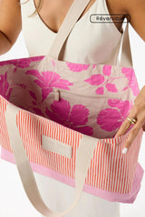 Holo Holo - Le tote polyvalent essentiel, réversible - Red Haute/Sandstone