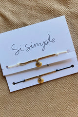 Bracelet de cheville Si Simple Coquillage 14k Or Rempli