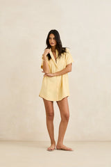 Robe Chemise Classique Rhythm - Butter