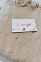 Si Simple Bracelet Luna - Butter yellow