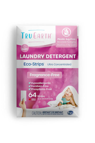 64 Strips|Eco-Strips Laundry Detergent Fragrance Free