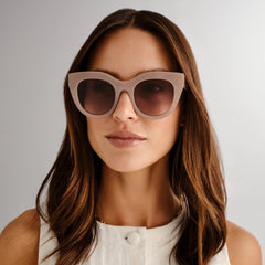 Lunettes de soleil Air Heart Le Specs - Oatmeal